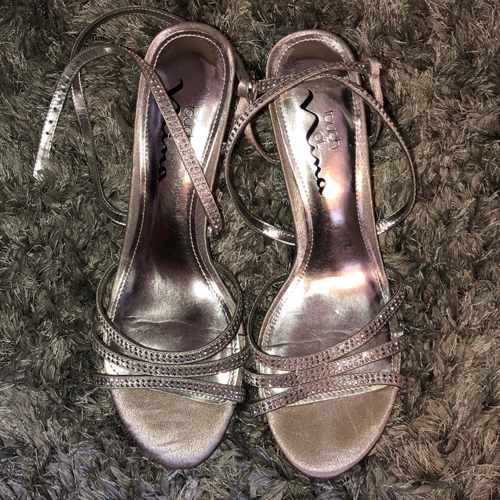 Silver heels